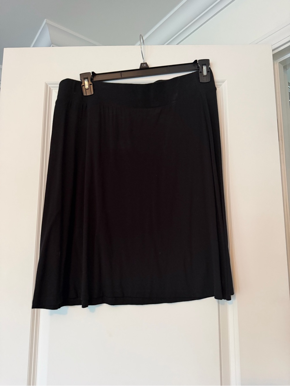 Merona Black A-Line Skirt